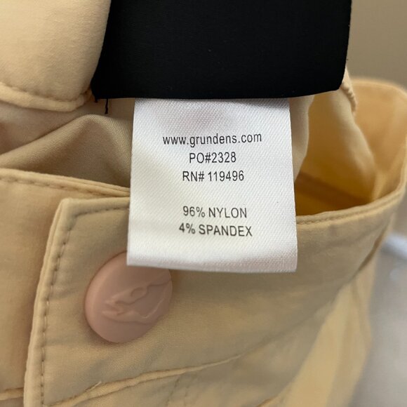 Grundens Butter Yellow Breakwater Cargo Pants Men's 38 Outdoors Fishing Gorpcore - Picture 4 of 9